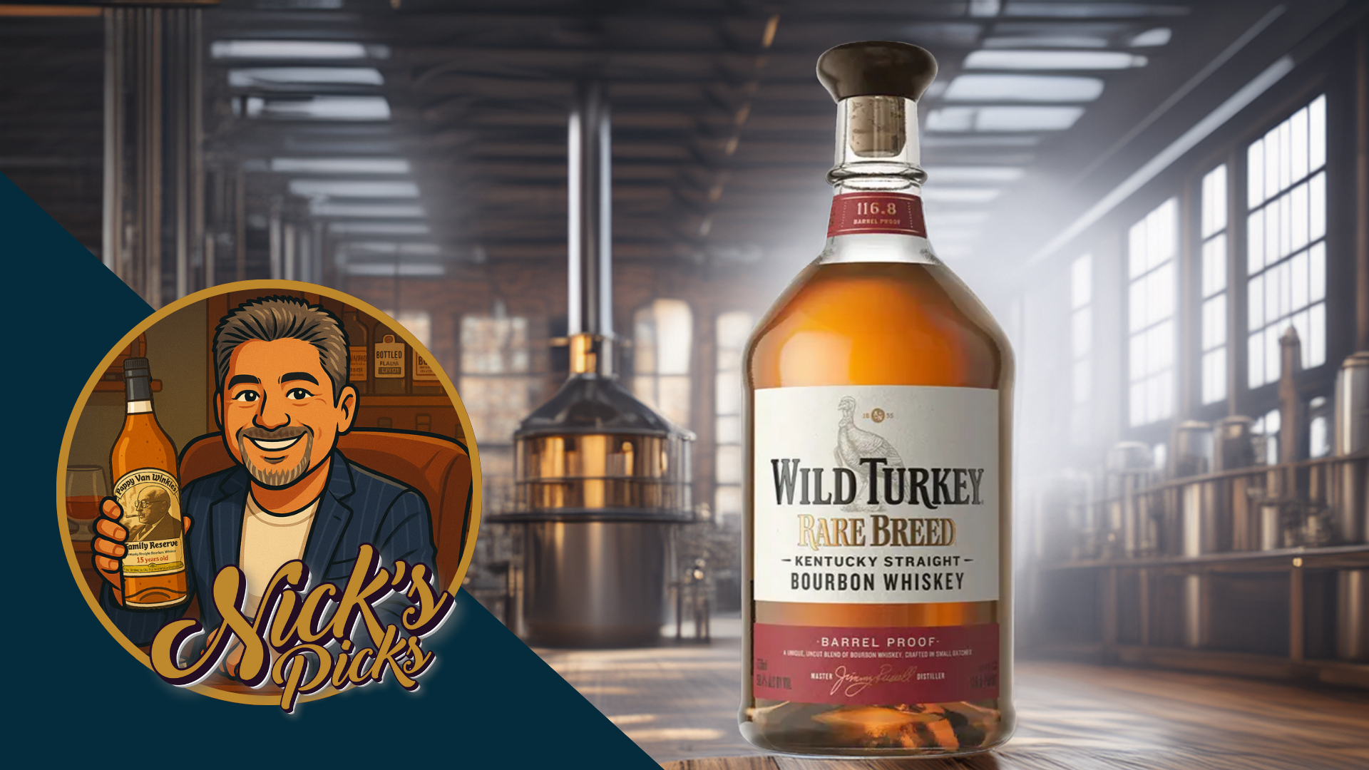 Wild Turkey Rare Breed — Barrel-Proof, Full-Voice Bourbon