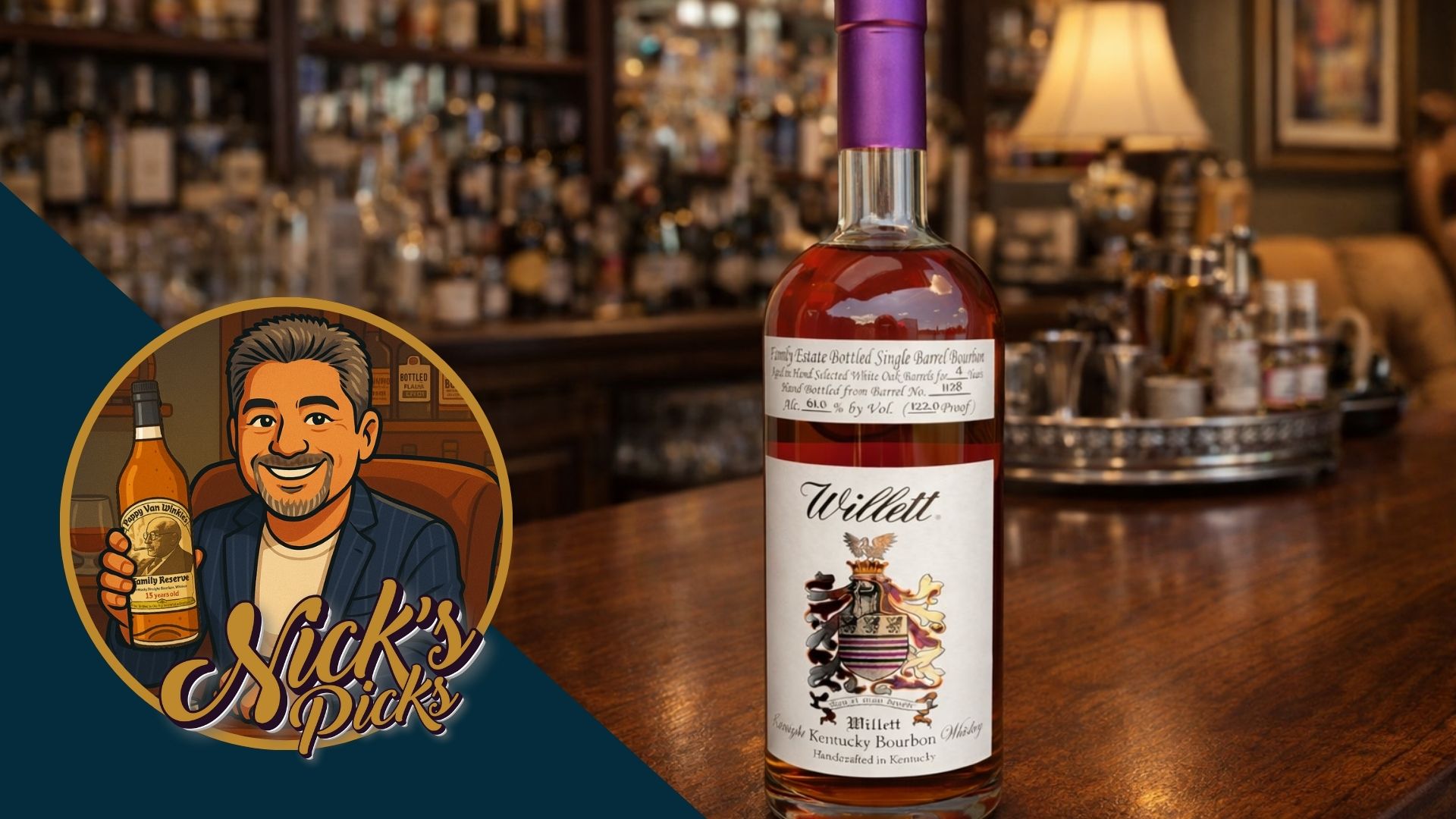 Willett 4-Year Bourbon Purple Top — Barrel Proof That Actually Delivers